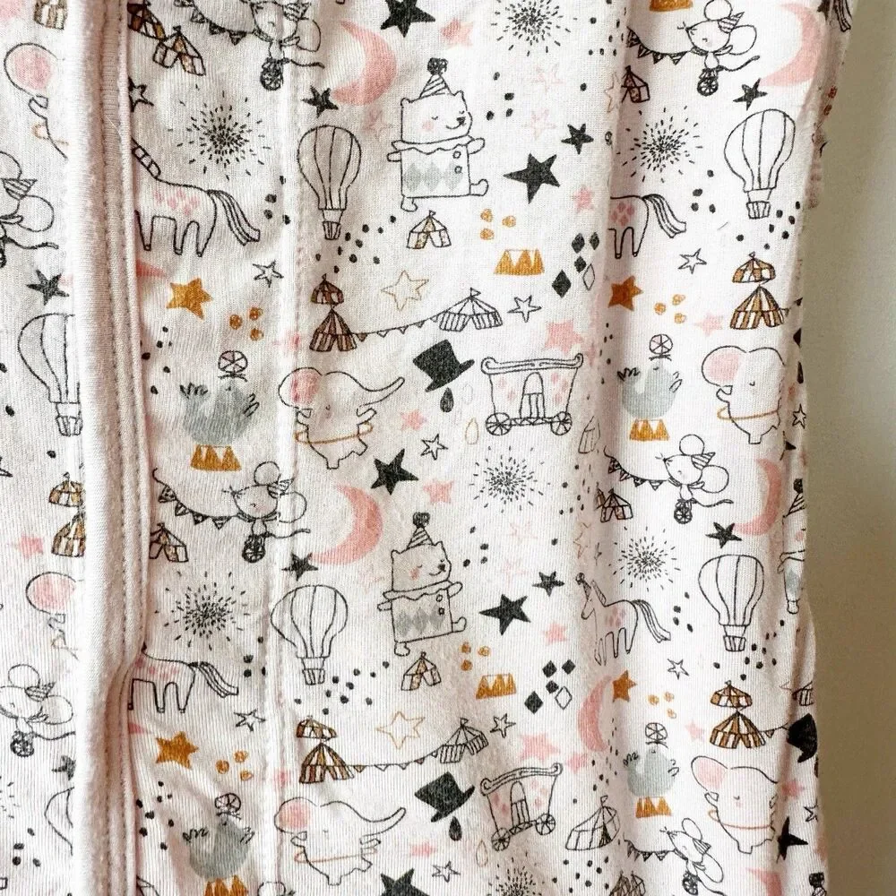 Magnetic Me Baby Vintage Circus Big Top Modal Sleep Gown Pink 0-3M